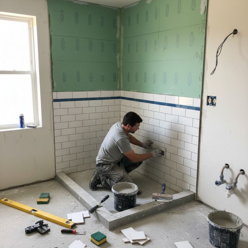 Bathroom Wall Tiling in Alpharetta, GA