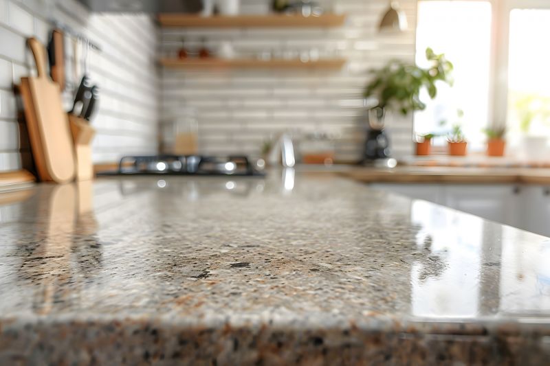 Granite Slab Installation in Marin County, CA