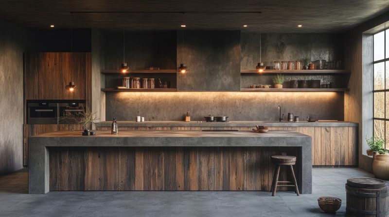 Poured Countertop Installation in Sonoma County, CA